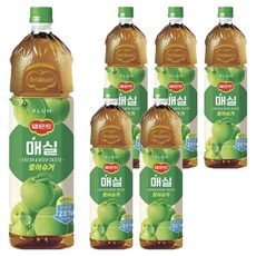 델몬트 매실 로어슈거, 1.5L, 6개