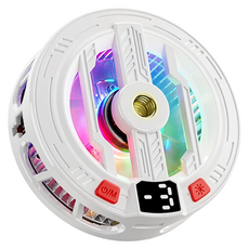 CYKE 真結冰 半導體製冷磁吸手機散熱器/電競手機降溫背夾 S01, 白色, 1個