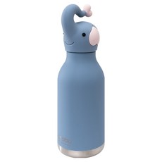 아소부 진공스텐 캐릭터 베스티 보온보냉 텀블러, 엘리펀트, 460ml, 1개