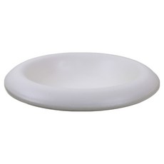 달소금 도자기 홈카페 스테이크 샐러드 브런치 플레이트 다이닝볼, 화이트라인, 1개