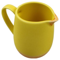 달소금 도자기 홈카페 소스 우유 미니 시럽 저그, 매트레몬, 1개