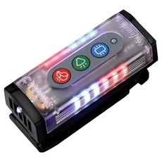 세이프메이트 4 LED 전자호루라기 APH-205MC, 블랙, 1개 블랙, 1개