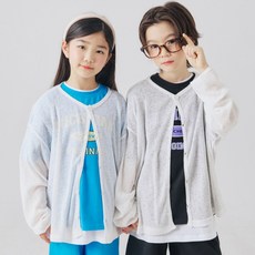 바브키즈 주니어 아동용 썸머 니트 가디건