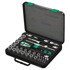Wera 快速棘輪 12.7mm 套筒 37件組 003645, 1套