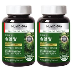 뉴트리디데이 프리미엄 솔잎정 36g, 60정, 2개 60정, 2개