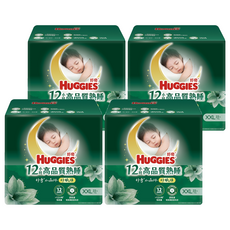 HUGGIES 好奇 小森林好眠褲 褲型尿布 16公斤以上, 88片, 2XL