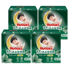 HUGGIES 好奇 小森林好眠褲 褲型尿布 14~18kg, 96片, XL