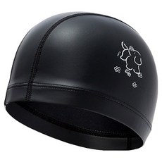 랠리 강아지와 꽃 코팅수모 RRKC523, BLACK, 1개