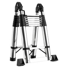 彬彬小舖 不鏽鋼多功能伸縮梯, 1個