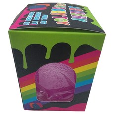 모아븐 컬러풀 스퀴시 말랑이 슬로우라이징 촉감놀이 힐링템, 퍼플, 380g, 1개