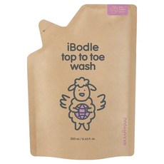 iBodle 從頭到腳沐浴乳 補充包, 1個, 250ml
