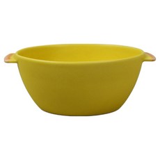 Dalsogum 陶瓷義大利麵麥片手柄橢圓碗