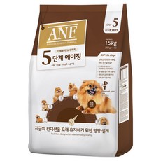 ANF 강아지 에이징 사료 5단계 11~14세, 1.5kg, 1개, 시니어 1.5kg, 1개, 시니어