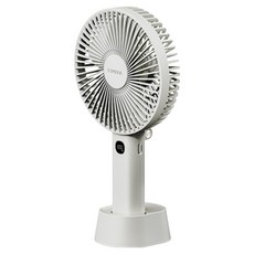 루메나 빅팬 탁상 폴더블 휴대용선풍기, 크림 화이트, FAN PRO MAX V