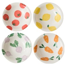 Modern House Smoothie Pop 小菜碟 D14.4 4件套組, 混色, 1套, 單品