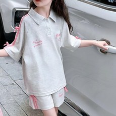 Arbe 마키 리본 상하의 세트