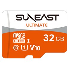 선이스트 얼티메이트 프로 633 마이크로SD 오렌지, 1개, 32GB