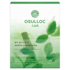 오설록 말차 콜드브루 티, 2.5g, 1개, 20개입 2.5g, 1개, 20개입