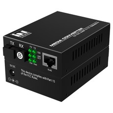 iN NETWORK 支援最大20km 100Mbps SC型 單模 1芯 WDM 光纖轉換器 B