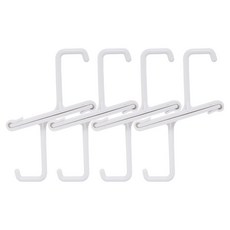 아트사인 철망용고리 75 x 22 x 50 mm 8p, 흰색, 1개