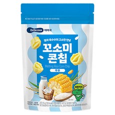 베베쿡 꼬소미 콘칩, 우유맛, 25g, 1개