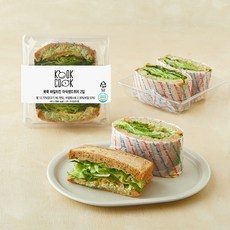 꾹쿡 바질치킨 아삭샌드위치 2입, 446g, 1개
