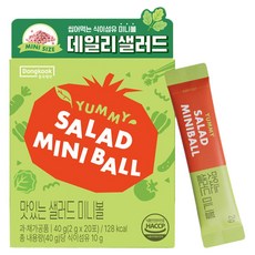 동국제약 맛있는 샐러드 미니볼 20p, 40g, 1개