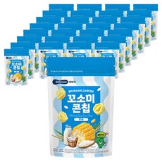 베베쿡 꼬소미콘칩, 우유, 25g, 30개