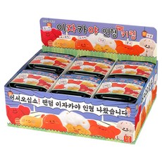 조선문방구 이자카야 인형 키링, 랜덤발송, 12개, 4cm