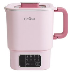 OnHue 不鏽鋼琺瑯塗層 110~240V 國際電壓便攜式多功能快煮壺