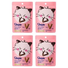 벳플 고양이 브이트릿 간식, 70g, 4개, 연어맛 70g, 4개, 연어맛