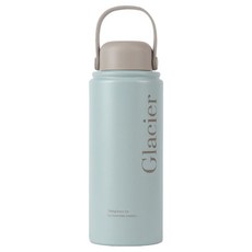 Oolab 良杯製所 溫杉林系列 好感旅行保溫瓶, 冰河藍, 1個, 950ml