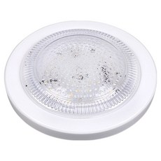 원하 LED 15W 플리커프리 하이라이트 아크릴 직부등, 화이트 + 주광색, 1개