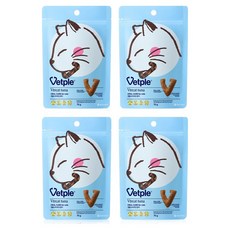 벳플 고양이 브이트릿, 70g, 4개, 참치맛