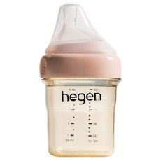헤겐 PPSU 꼭지포함 젖병, 핑크, 1개, 150ml