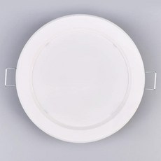 원하 방습 LED 다운라이트 12W 천장 욕실 매립등 12.7cm, 화이트 + 전구색