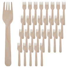생활을그리다 우드 포크 개별포장 160mm, 50개, 1개입