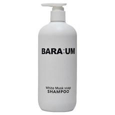 바라움 솝 샴푸 화이트 머스크, 1개, 490ml
