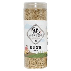 농협 국내산 순우리잡곡 페트병 현미찹쌀, 800g, 1개