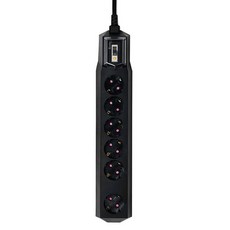 Ijung 高容量漏電保護6孔延長線 IJ-ELB-06