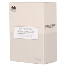 그린내일 생분해 티백 다시백 100p, 화이트, 1개 화이트, 1개