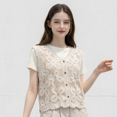 BURU N JUDY D 花朵貼片背心套裝 BOSFSTE11C