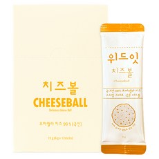 위드잇 치즈볼 6g x 12p, 72g, 1개, 치즈맛