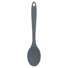 발룬피니 플래티넘 실리콘 미니 볶음스푼, 딥차콜, 1개