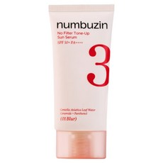 Numbuzin 3號 陶瓷晶粹 提亮米色 防曬霜 SPF50+ PA++++ 01 柔焦