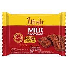 Alfredo 牛奶巧克力, 100g, 1個
