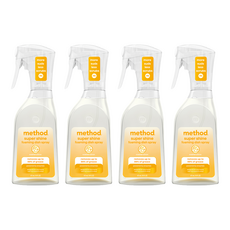 method 美則 極淨效速洗碗慕斯 海岸香橙, 4個, 473ml