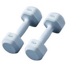 로이윙 파스텔 육각 아령 덤벨 양손 세트, 2개, 3kg