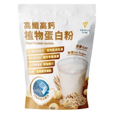 TRYALL Care 高纖高鈣植物蛋白粉 燕麥風味, 1kg, 1個