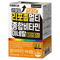 REALMEDION Real Up 脂質體綜合維他命礦物質 Ultra Plus 30g, 1個, 30錠